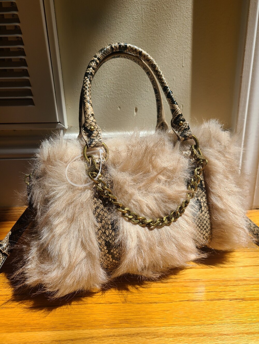 Steve Madden Fur Bag 🤎